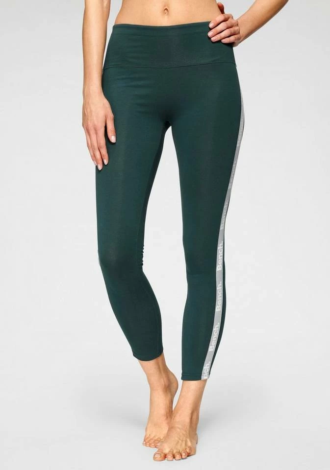 Bench. Leggings mit bedruckten Tapestreifen Dunkelgrün, Schwarz 8 Bench. Leggings mit bedruckten Tapestreifen Dunkelgrün, Schwarz – Bild 6