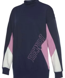 Bench. Sweatshirt mit Stehkragen und Kontrastdetails -Günstiges Bench Geschäft 03c70e38 add7 525a 9cca 5a536e84018f