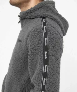 Bench. Fleecejacke »Plaint« Stickerei, Sportives Seitenband Schwarz, Navy, Grau -Günstiges Bench Geschäft 05bb7845 6119 5608 91e2 daa5a7cbbd5d