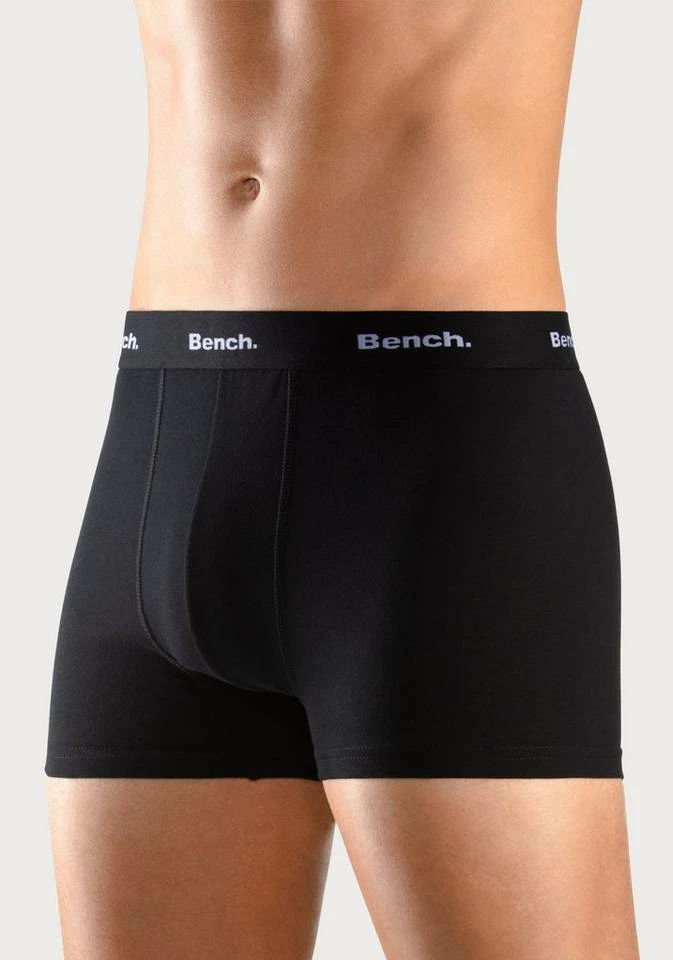 Bench. Boxer (4 Stück) mit kontrastfarbigem Bund Schwarz, Royalblau | grau-meliert | rot | schwarz, Navy | bordeaux | petrol | anthrazit 11 Bench. Boxer (4 Stück) mit kontrastfarbigem Bund Schwarz, Royalblau | grau-meliert | rot | schwarz, Navy | bordeaux | petrol | anthrazit – Bild 9