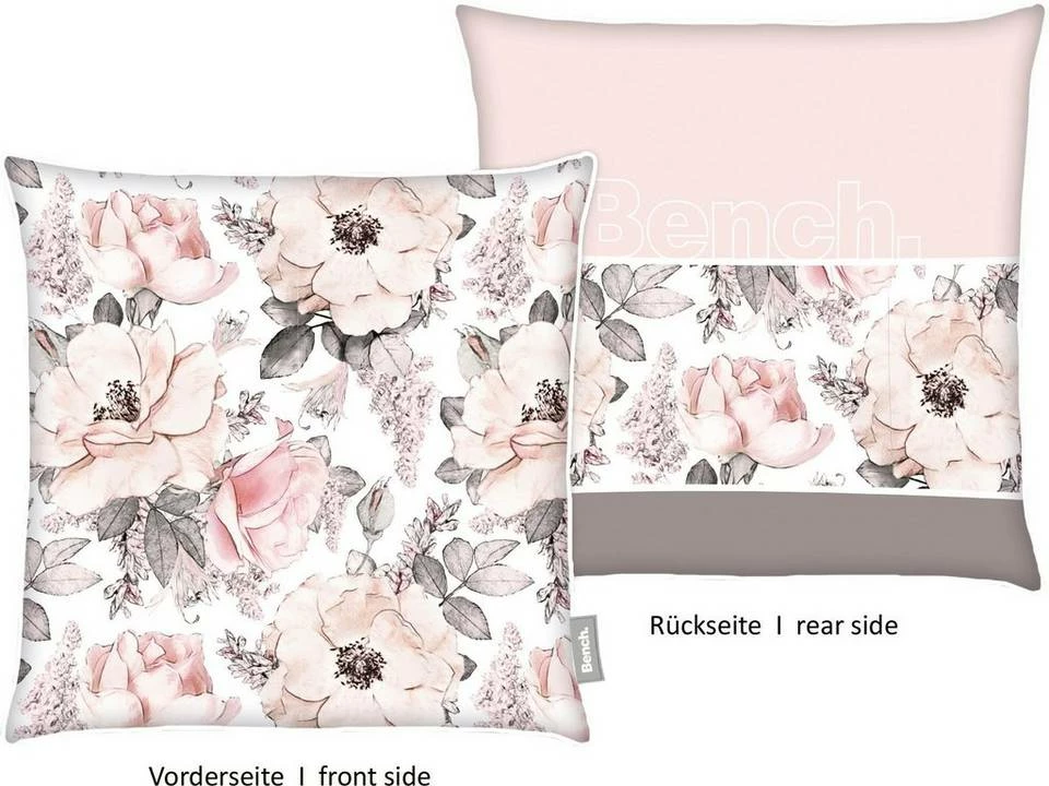Bench. Dekokissen »Bench«, Kissenhülle mit Wendemotiv und Rundum-Paspel 2 Bench. Dekokissen »Bench«, Kissenhülle mit Wendemotiv und Rundum-Paspel