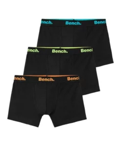 Bench. Boxer (3 Stück) mit Logo-Webbund Schwarz | grau-meliert | blau, Schwarz, Marine -Günstiges Bench Geschäft 0b03da25 28af 5e23 a91c cf07f47b8d45