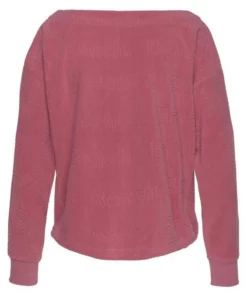 Bench. Fleecepullover mit geprägten Logoprints Beige, Himbeere -Günstiges Bench Geschäft 0d4f90a1 2d14 50ff aa95 c177b1f5a034