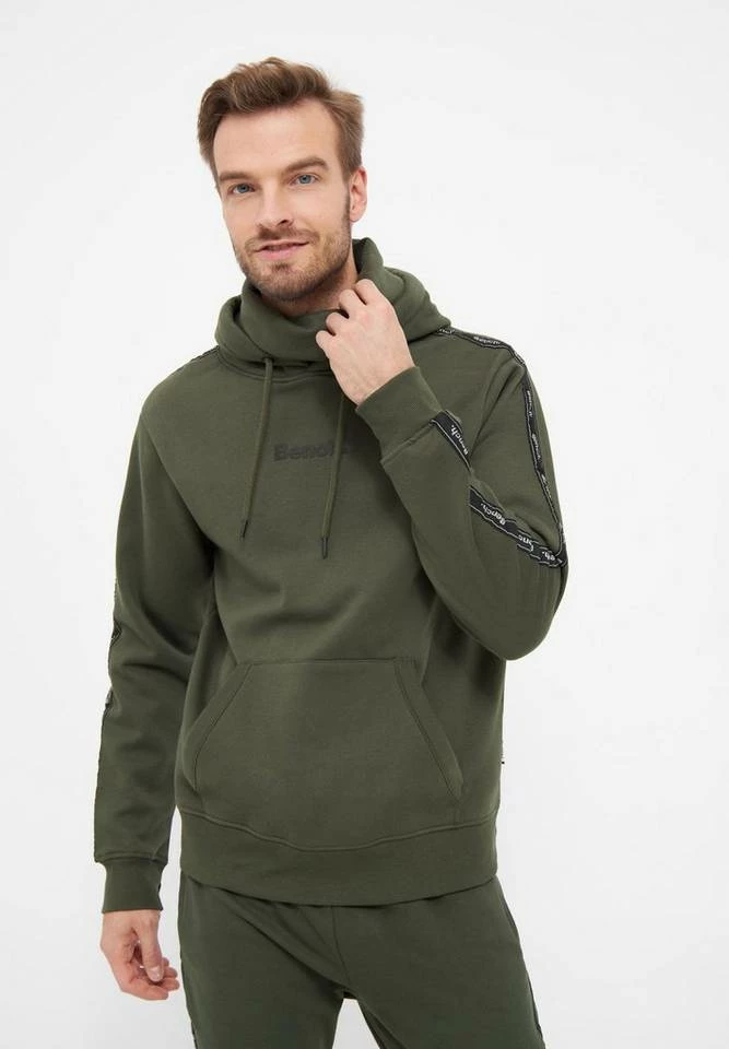 Bench. Sweatshirt »Guthry« Khaki, Schwarz, Navy, Grey marl 9 Bench. Sweatshirt »Guthry« Khaki, Schwarz, Navy, Grey marl – Bild 7