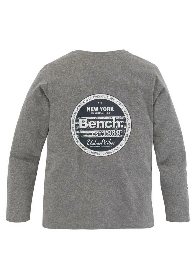 Bench. Langarmshirt »mit Ärmel-und Rückendruck« 4 Bench. Langarmshirt »mit Ärmel-und Rückendruck« – Bild 2