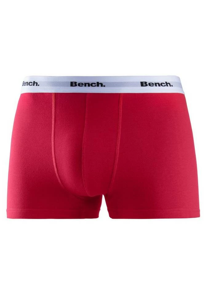 Bench. Boxer (4 Stück) mit kontrastfarbigem Bund Schwarz, Royalblau | grau-meliert | rot | schwarz, Navy | bordeaux | petrol | anthrazit 8 Bench. Boxer (4 Stück) mit kontrastfarbigem Bund Schwarz, Royalblau | grau-meliert | rot | schwarz, Navy | bordeaux | petrol | anthrazit – Bild 6