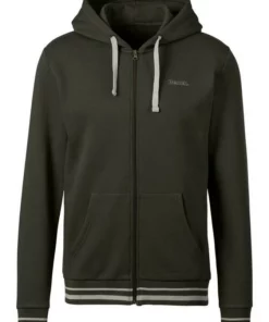 Bench. Kapuzensweatjacke mit Streifen-Rippbündchen Grau, Khaki, Navy, Schwarz -Günstiges Bench Geschäft 1428a523 4c03 542b 9fcc 37de047d24db