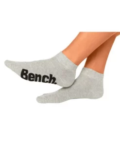 Bench. Kurzsocken (3-Paar) mit bequemen Rippbündchen Schwarz | weiß | grau, Schwarz, Jeans -Günstiges Bench Geschäft 15423284