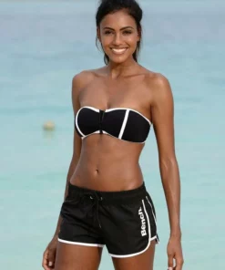 Bench. Badeshorts, mit Kontrastdetails Türkis, Pink, Orange, Schwarz 15 Bench. Badeshorts, mit Kontrastdetails Türkis, Pink, Orange, Schwarz -Günstiges Bench Geschäft 15669138