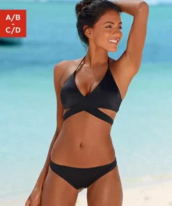 Bench. Triangel-Bikini in Wickeloptik Pink, Gelb, Schwarz 15 Bench. Triangel-Bikini in Wickeloptik Pink, Gelb, Schwarz -Günstiges Bench Geschäft 16527672