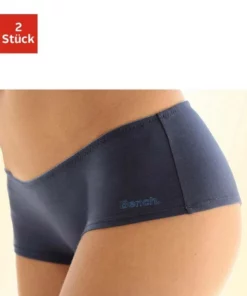 Bench. Panty (2 Stück) aus Baumwolle Grau-meliert, Marine, Rot -Günstiges Bench Geschäft 16589245