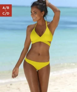 Bench. Triangel-Bikini in Wickeloptik Pink, Gelb, Schwarz 14 Bench. Triangel-Bikini in Wickeloptik Pink, Gelb, Schwarz -Günstiges Bench Geschäft 16802136