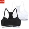 Bench. Bustier (Packung, 2 Stück) Mädchen - verstellbarer Ringerrücken Weiß | grau-meliert, Schwarz | weiß 1 Bench. Bustier (Packung, 2 Stück) Mädchen - verstellbarer Ringerrücken Weiß | grau-meliert, Schwarz | weiß -Günstiges Bench Geschäft 16802428