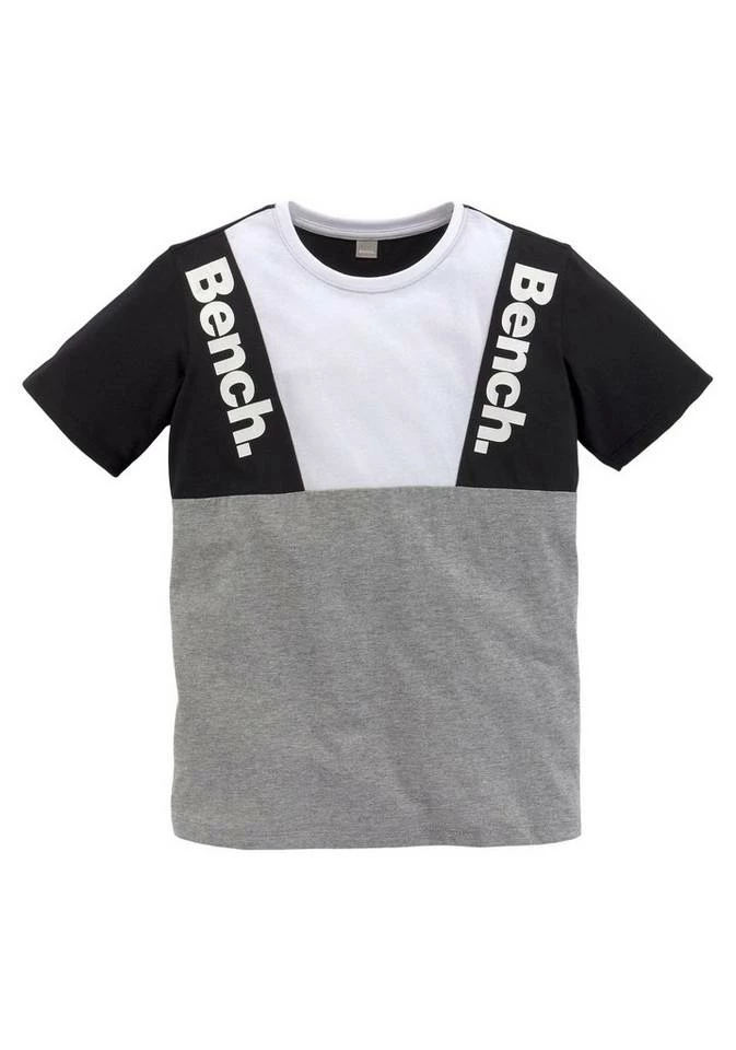 Bench. T-Shirt »mit farbigen Einsätzen« 4 Bench. T-Shirt »mit farbigen Einsätzen« – Bild 2