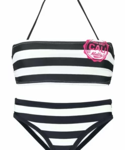 Bench. Bandeau-Bikini mit trendigen Streifen Schwarz-weiß, Blau-weiß, Pink-weiß 13 Bench. Bandeau-Bikini mit trendigen Streifen Schwarz-weiß, Blau-weiß, Pink-weiß -Günstiges Bench Geschäft 17791534