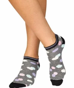 Bench. Sneakersocken (5-Paar) gestreift und gepunktet -Günstiges Bench Geschäft 18729992