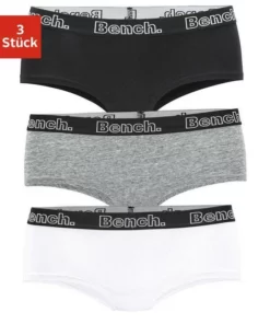 Bench. Panty (3 Stück) mit Logo Webbund