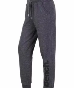 Bench. Relaxhose mit Logoprint Schwarz, Anthrazit-meliert -Günstiges Bench Geschäft 19278377