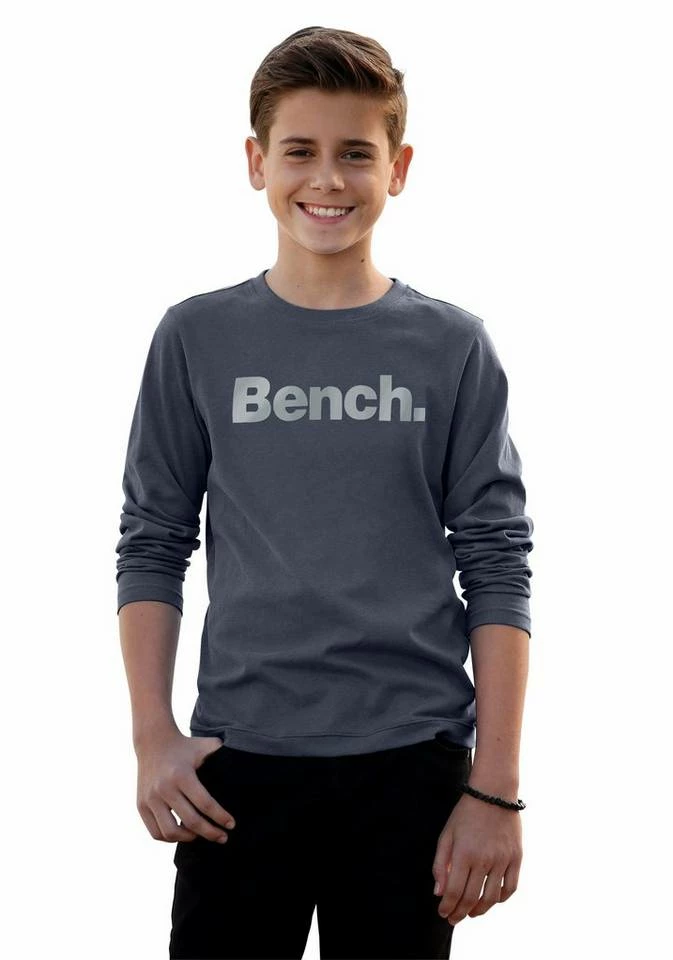 Bench. Langarmshirt mit großem Logo-Druck 3 Bench. Langarmshirt mit großem Logo-Druck