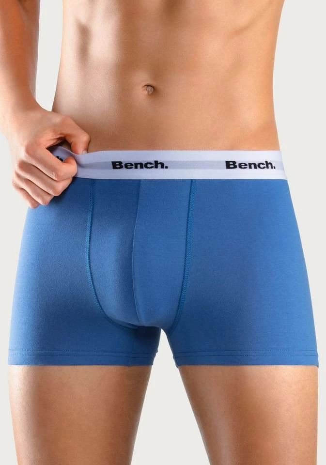 Bench. Boxer (4 Stück) mit kontrastfarbigem Bund Schwarz, Royalblau | grau-meliert | rot | schwarz, Navy | bordeaux | petrol | anthrazit 22 Bench. Boxer (4 Stück) mit kontrastfarbigem Bund Schwarz, Royalblau | grau-meliert | rot | schwarz, Navy | bordeaux | petrol | anthrazit – Bild 20