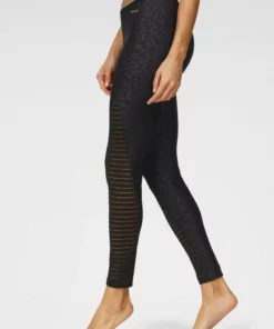 Bench. Leggings mit Leodruck und Mesh-Einsatz Nougat-leo, Schwarz-leo -Günstiges Bench Geschäft 1bb10674 ce68 5019 a0c3 aec36034f28d