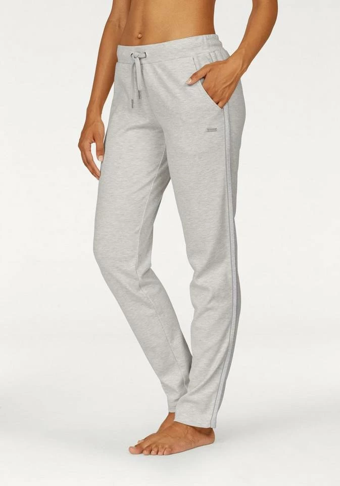 Bench. Homewearhose mit Metallic-Streifen Dunkelblau, Hellgrau, Weinrot, Schwarz 7 Bench. Homewearhose mit Metallic-Streifen Dunkelblau, Hellgrau, Weinrot, Schwarz – Bild 5