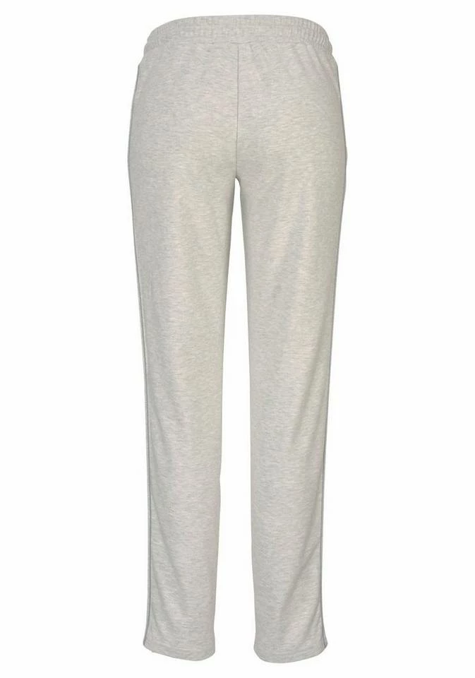 Bench. Homewearhose mit Metallic-Streifen Dunkelblau, Hellgrau, Weinrot, Schwarz 5 Bench. Homewearhose mit Metallic-Streifen Dunkelblau, Hellgrau, Weinrot, Schwarz – Bild 3