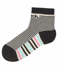 Bench. Kurzsocken (5-Paar) im Streifendesign -Günstiges Bench Geschäft 20292634