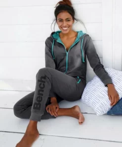 Bench. Jumpsuit mit kontrastfarbenen Details Anthrazit-meliert, Anthrazit-meliert-mint 17 Bench. Jumpsuit mit kontrastfarbenen Details Anthrazit-meliert, Anthrazit-meliert-mint -Günstiges Bench Geschäft 21128677