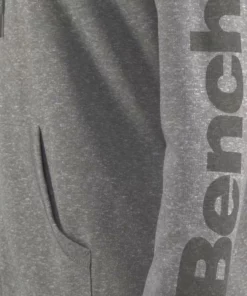 Bench. Kapuzensweatjacke meliert mit Logodruck Anthrazit-meliert, Hellgrau-meliert -Günstiges Bench Geschäft 21722685