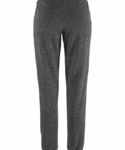 Bench. Relaxhose mit Logoprint Schwarz, Anthrazit-meliert -Günstiges Bench Geschäft 21723824