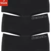 Bench. Panty (3 Stück) mit weichem Bündchen und Logodruck Schwarz, Anthrazit-meliert-rosa, Rot-meliert | marine-meliert | grau-meliert -Günstiges Bench Geschäft 21780040