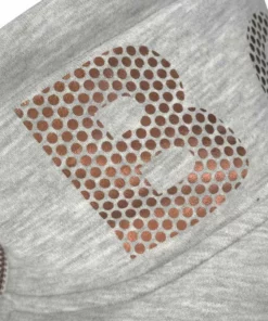 Bench. Sweatjacke mit Glanzprint am Stehkragen Apricot, Mint, Grau-meliert -Günstiges Bench Geschäft 22925250