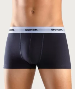 Bench. Hipster (4 Stück) mit kontrastfarbigem Bund Royalblau | grau-meliert | rot | schwarz, Schwarz, Navy | bordeaux | petrol | anthrazit -Günstiges Bench Geschäft 22b650de bdf8 5170 9878 d646b97758d8