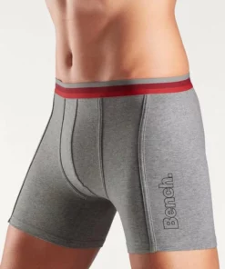 Bench. Langer Boxer (3 Stück) sportiv Dunkelpetrol | anthrazit-meliert | petrol, Bordeaux | grau-meliert | rot, Blau | schwarz | marine -Günstiges Bench Geschäft 23135024