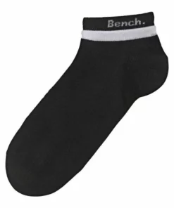 Bench. Kurzsocken (6-Paar) mit doppelten Bündchen Schwarz, Weiß-schwarz-grau 12 Bench. Kurzsocken (6-Paar) mit doppelten Bündchen Schwarz, Weiß-schwarz-grau -Günstiges Bench Geschäft 24071725