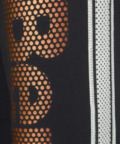 Bench. Sweathose mit Logodruck in Metalloptik Schwarz, Aubergine -Günstiges Bench Geschäft 24150237