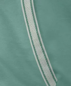 Bench. Kapuzensweatjacke mit gestreiften Bündchen und Glanzprint Grau-meliert, Apricot, Mint -Günstiges Bench Geschäft 24403001