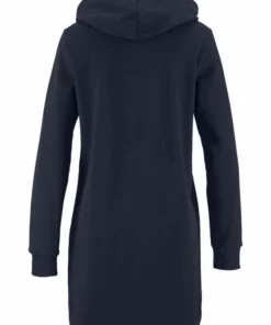 Bench. Sweatkleid mit Kapuze, kurzem Zipper und Kängurutasche Grau-meliert, Marine 11 Bench. Sweatkleid mit Kapuze, kurzem Zipper und Kängurutasche Grau-meliert, Marine -Günstiges Bench Geschäft 24403490