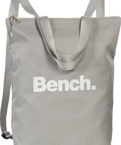 Bench. Cityrucksack »ORI303N Bench Cityrucksack grau Größe 30x40x13« (Cityrucksack), Cityrucksack, Henkeltasche Nylon, grau ca. 40cm hoch, kleine Palmen Taubenblau, Hellviolett, Hellgrau, Rosa -Günstiges Bench Geschäft 245c882e aa10 5ded b632 452a21e2cf55