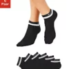 Bench. Kurzsocken (6-Paar) mit doppelten Bündchen Schwarz, Weiß-schwarz-grau -Günstiges Bench Geschäft 27268096