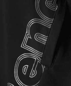 Bench. Sweatkleid mit diagonaler Naht Grau-meliert, Schwarz -Günstiges Bench Geschäft 27740616