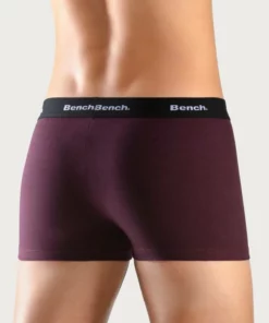 Bench. Hipster (4 Stück) mit kontrastfarbigem Bund Royalblau | grau-meliert | rot | schwarz, Schwarz, Navy | bordeaux | petrol | anthrazit -Günstiges Bench Geschäft 2787fa6a 7e19 5ac4 a65d 311318545b7d