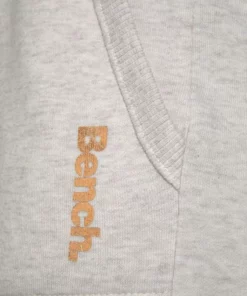 Bench. Bermudas mit aufgeschlagenen Beinsäumen Schwarz, Jeans-meliert, Beige-meliert, Mauve-meliert -Günstiges Bench Geschäft 28559837