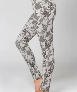 Bench. Leggings mit samtigem Blumendruck 19 Bench. Leggings mit samtigem Blumendruck -Günstiges Bench Geschäft 28561270