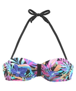 Bench. Bandeau-Bikini-Top »Pitch«, mit farbenfrohem Druck -Günstiges Bench Geschäft 28564196