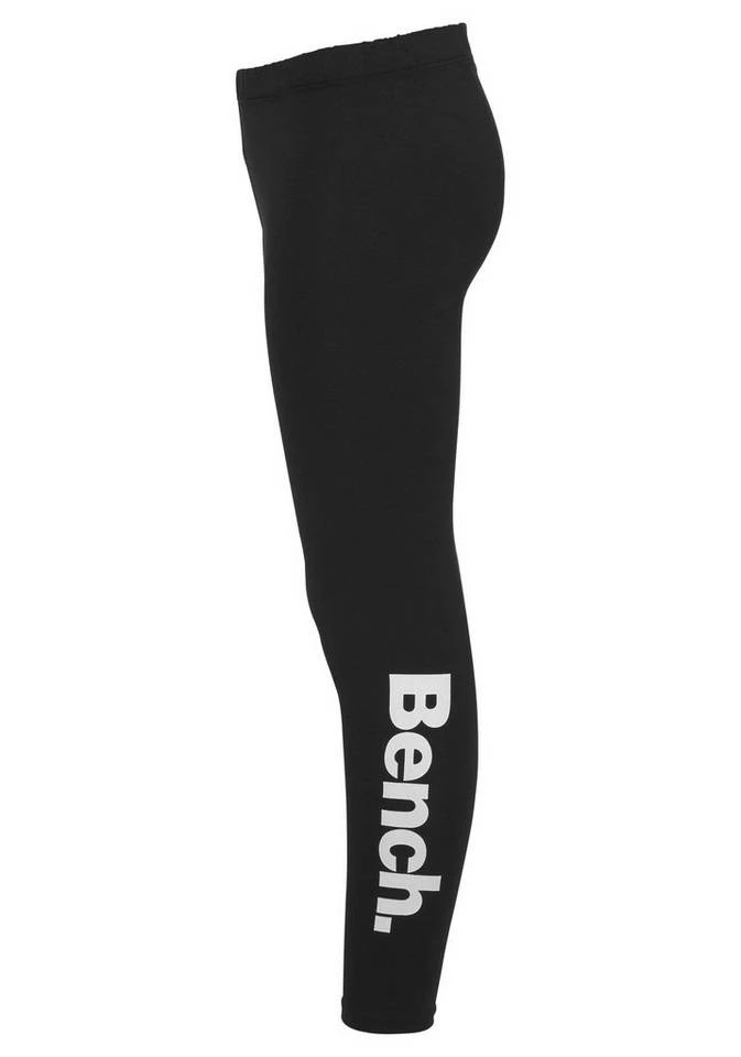 Bench. Leggings mit BENCH-Logodruck Grau-meliert, Schwarz 5 Bench. Leggings mit BENCH-Logodruck Grau-meliert, Schwarz – Bild 4