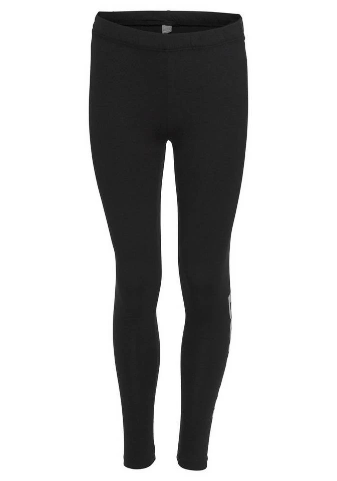 Bench. Leggings mit BENCH-Logodruck Grau-meliert, Schwarz 3 Bench. Leggings mit BENCH-Logodruck Grau-meliert, Schwarz – Bild 2