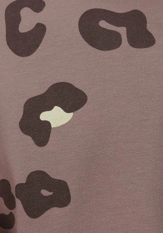 Bench. Kapuzensweatshirt mit glänzendem Leodruck Weiß-leo, Schwarz-leo, Nougat-leo 13 Bench. Kapuzensweatshirt mit glänzendem Leodruck Weiß-leo, Schwarz-leo, Nougat-leo – Bild 11