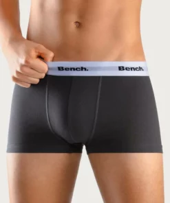 Bench. Hipster (4 Stück) mit kontrastfarbigem Bund Royalblau | grau-meliert | rot | schwarz, Schwarz, Navy | bordeaux | petrol | anthrazit -Günstiges Bench Geschäft 2e81dcfd 64cb 5826 99b2 1d90d400f162